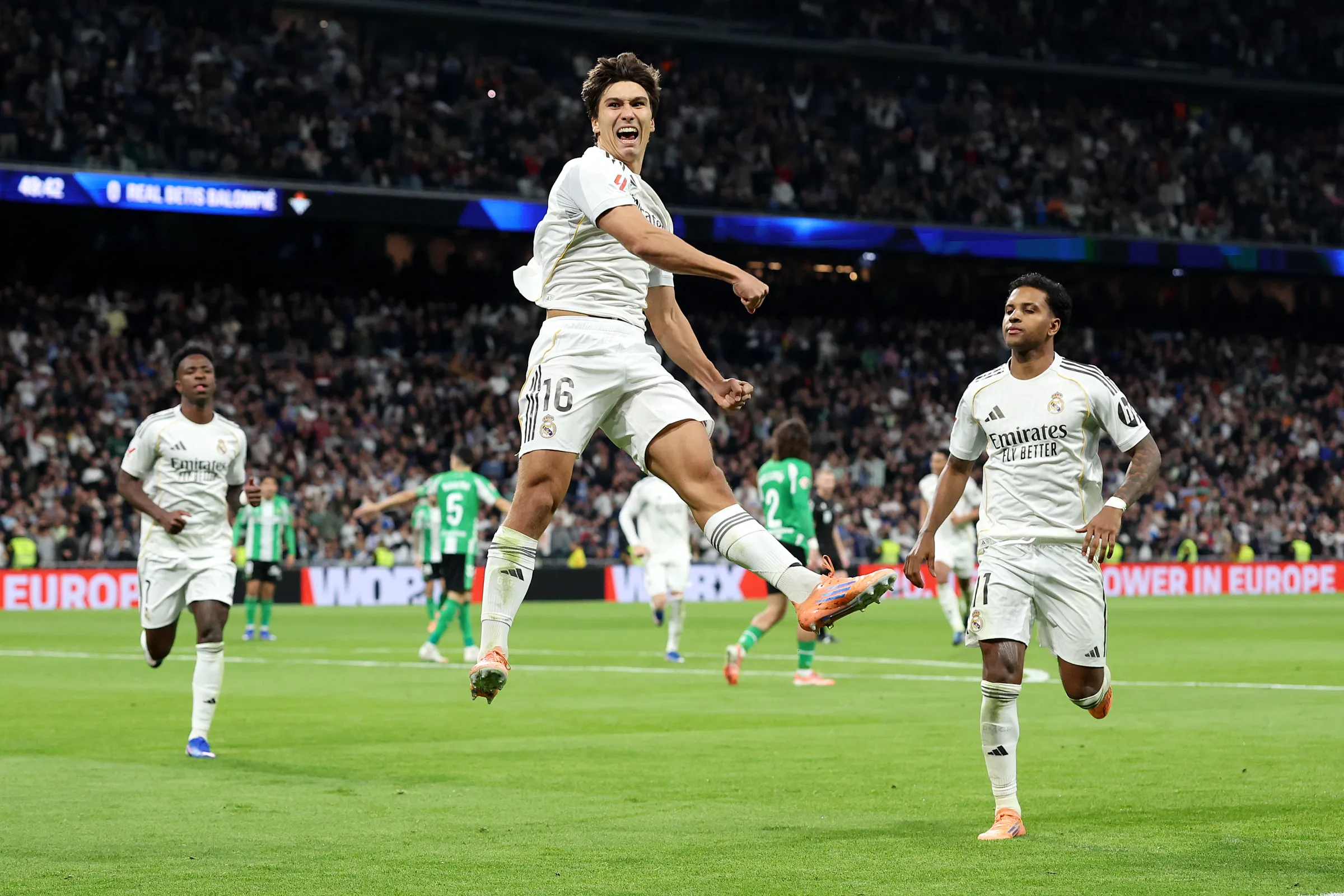 Gonzalo Garcia Hat-Trick Powers Real Madrid Past Betis